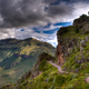 A typical ancient Andean road, which no modern human would dare challenge in a body-on-frame, full sized, rear-wheel-drive car.